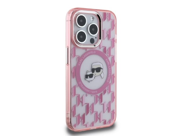 Karl Lagerfeld Karl Lagerfeld Karl Lagerfeld KLHMP15XHMCKMHP iPhone 15 Pro Max 6.7" vaaleanpunainen/vaaleanpunainen IML Monogrammi Karl&amp;Choupet...