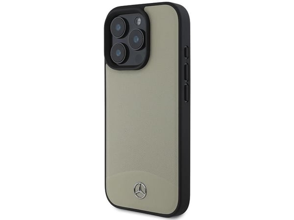 Mercedes Mercedes MEHMP16X23RBARE iPhone 16 Pro Max 6.9" bezowy/beige hardcase MB Textured and Plain Leather MagSafe
