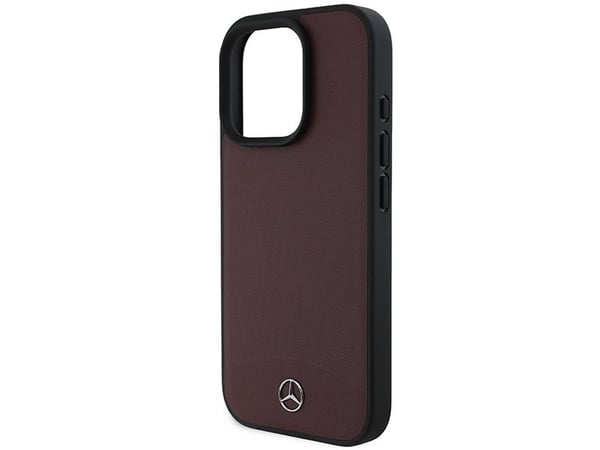 Mercedes Mercedes MEHMP16X23RBARR iPhone 16 Pro Max 6.9" czerwony/red hardcase Textured And Plain Leather MagSafe