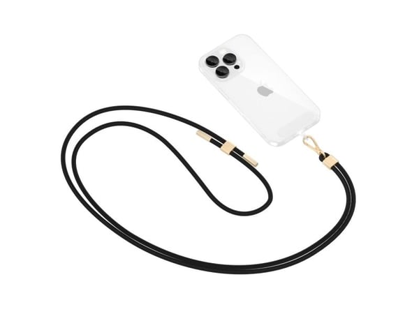 Tech-Protect TECH-PROTECT C2S rem för crossbody i rep black/gold