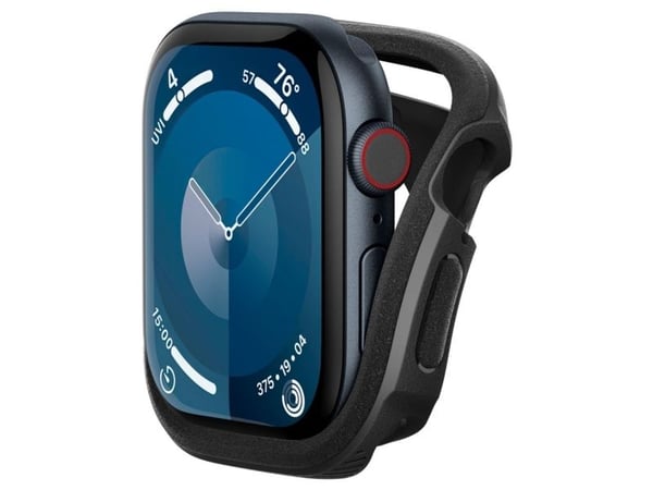 Spigen Caseology Vault Apple Watch 10 46mm kotelo musta/mattamusta ACS08610