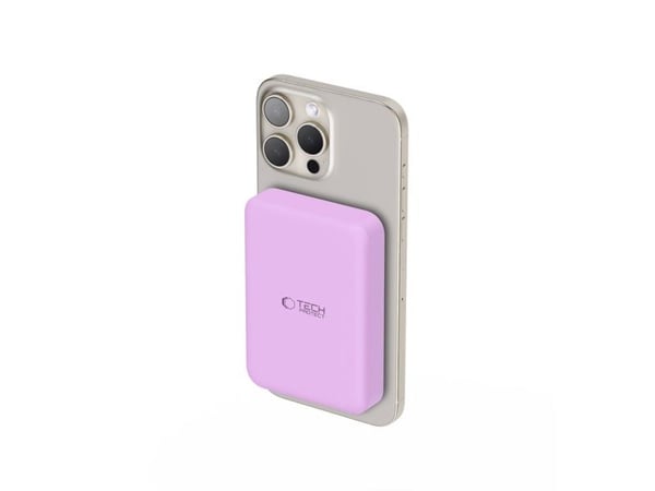 Powerbank Tech-Protect PB11 LifeMag 10000 mAh lilla