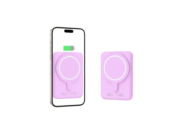 Powerbank Tech-Protect TECH-PROTECT PB10 LIFEMAG MagSafe 5000 mAh lilla