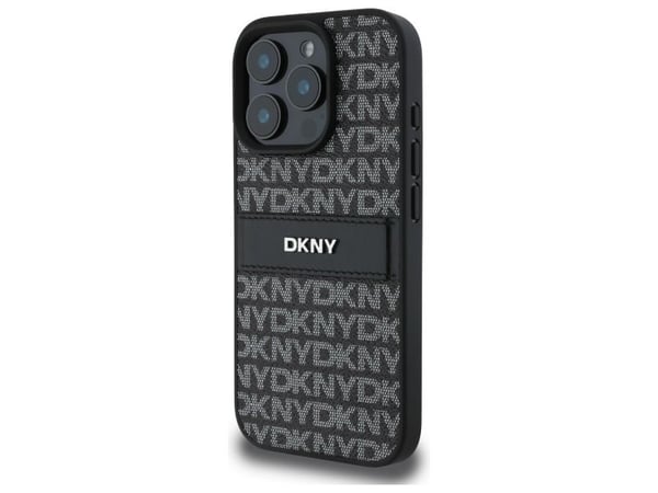 Deksel DKNY DKHCP16LPRTHSLK iPhone 16 Pro 6.3" vann/vann hardcase Teksturmønster Tonal Stripe