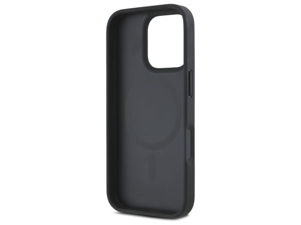 DKNY DKHMP16XPSHRPSK iPhone 16 Pro Max 6,9" hårdskal svart/black Repeat Pattern Stack Logo MagSafe