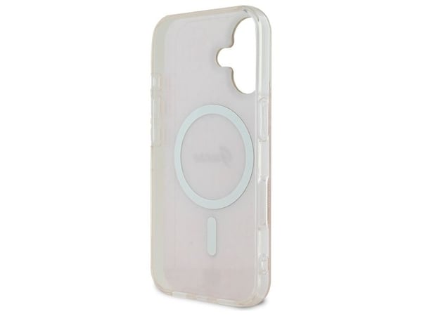 Guess IML 4G MagSafe-deksel til iPhone 16 Plus - Rosa