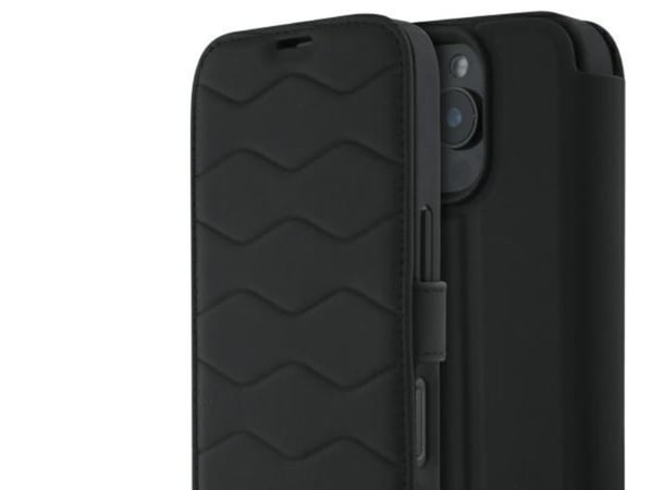 Deklas Mercedes MEHCP16X23RWRSK iPhone 16 Pro Max 6,9" sort/sort hardcase MB Waves Leather