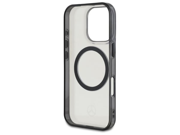 Mercedes MEHMP16L23HUOKC iPhone 16 Pro    6.3" transparent hardcase Printed logo MagSafe