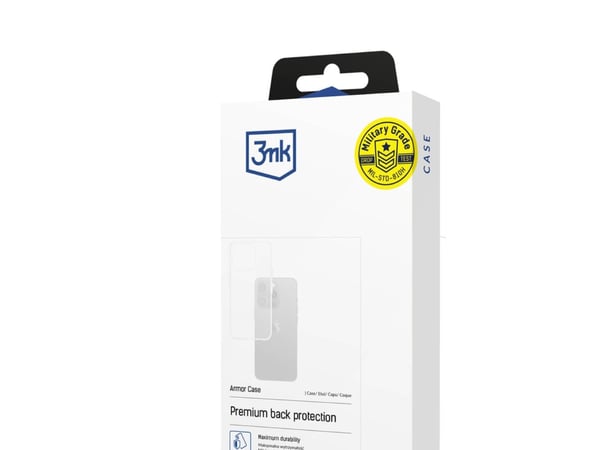 3MK Armor Case, Omslag, Apple, iPhone 16 Pro, 16 cm (6.3"), Transparent