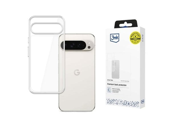 3MK Armor Case, Cover, Google, Pixel 9 XL, 17.3 cm (6.8"), Transparent