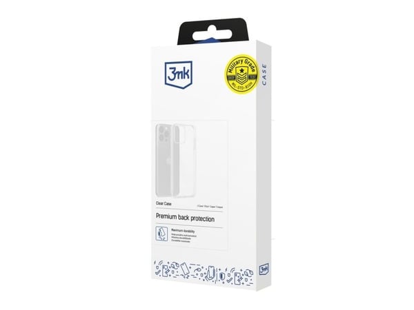 3MK Clear Case, Suojus, Apple, Iphone 16 Pro, 16 cm (6.3"), Läpinäkyvä