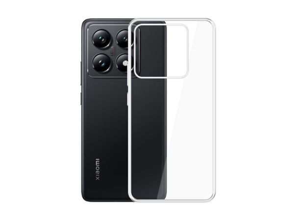 Mobil bakdeksel 3MK Xiaomi 14T Pro Klar, gjennomsiktig