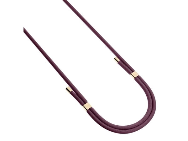 3MK mobillomme stropp - 3mk EasyClip Elite - Mulberry (gold)
