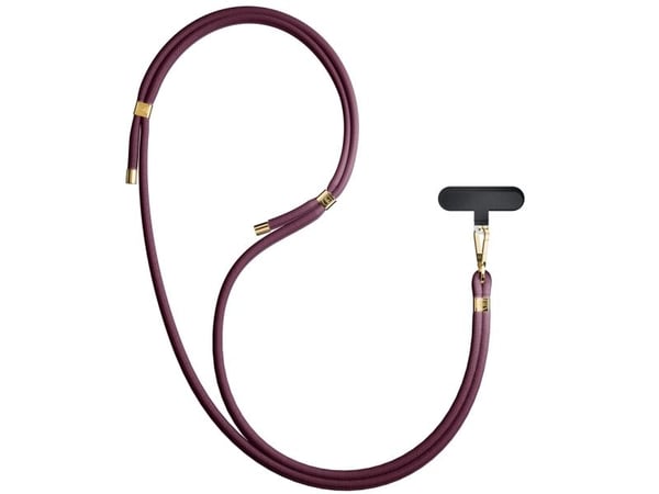 3MK mobillomme stropp - 3mk EasyClip Elite - Mulberry (gold)
