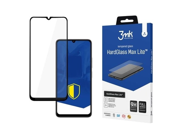 3MK HardGlass Max Lite Redmi 13C 5G svart/svart, Fullscreen Glass Lite