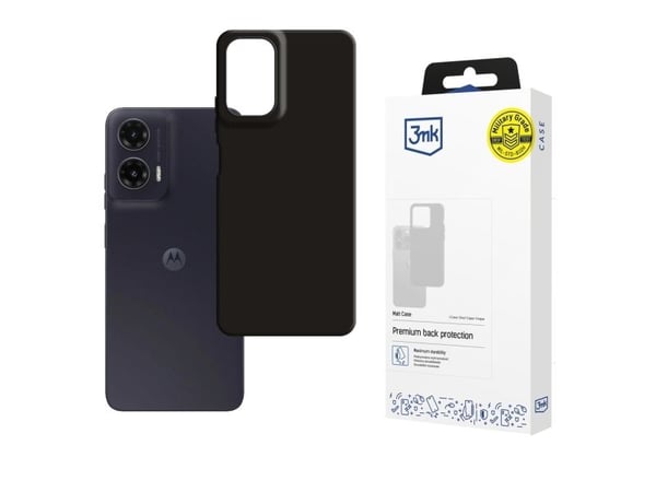 3MK 3MK Matt fodral Motorola Moto G35 5G svart/svart