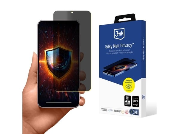 Personvernfilm matt 3mk Silky Matt Privacy for Samsung Galaxy S23 Plus