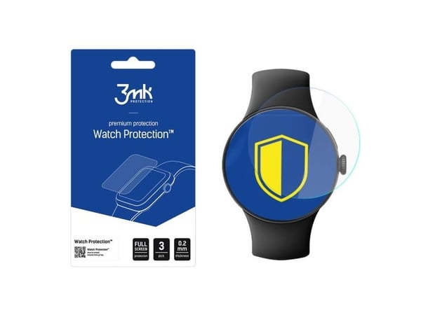 3MK ARC skjermbeskytter for Google Pixel Watch 2 Fullscreen