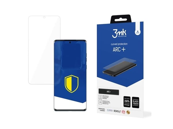 3MK ARC+, Motorola, Edge 50 Fusion, Drop resistant, Shock resistant, Transparent, 1 pc(s)
