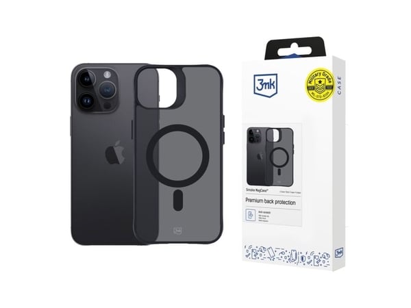 3MK 3mk beskyttelsesdeksel Smoke MagCase til iPhone 14 Pro