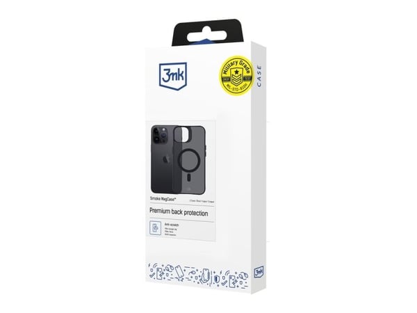 3MK 3mk beskyttelsesdeksel Smoke MagCase til iPhone 14 Pro