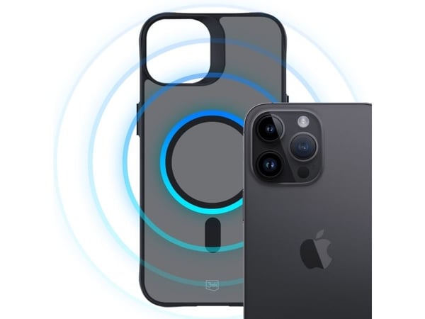 3MK 3mk beskyttelsesdeksel Smoke MagCase til iPhone 14 Pro