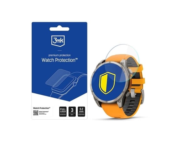 3MK 5903108604765, Watch screen protector, Garmin, Fenix 8 Amoled 47 mm, 0.2 mm