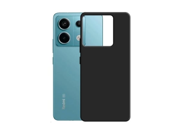 3MK Silikoni Case Xiaomi Redmi Note 13 Pro 5G musta/musta