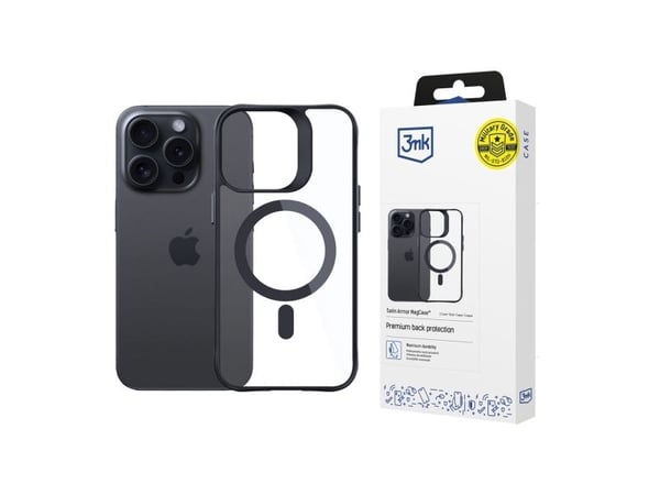 3MK 3mk suojakotelo Satin Armor MagCase varten iPhone 15 Pro Max