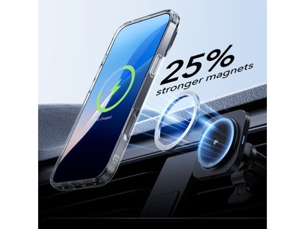 ESR CLASSIC HYBRID KICKSTAND HALOLOCK MAGSAFE & TEMPERED GLASS IPHONE 16 PRO CLEAR