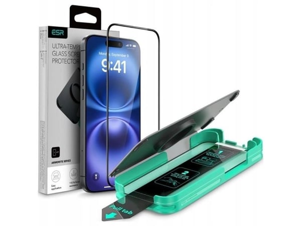 ESR HERDET GLASS ARMORITE IPHONE 16 PRO SVART