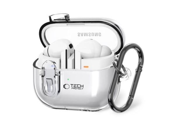 Tech-Protect FLEXAIR-skal för Samsung Galaxy Buds 3 / 3 Pro Clear