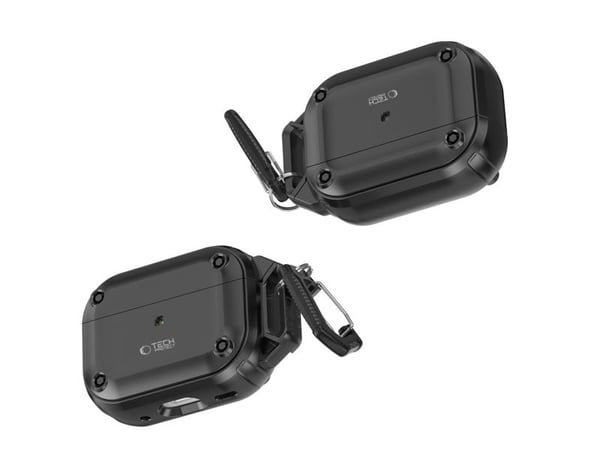 Tech-Protect TECH-PROTECT Rough Hook för Apple AirPods Pro 1/2 svart