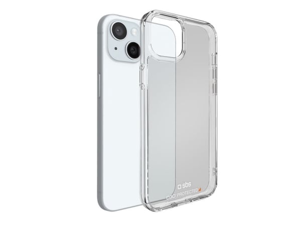 SBS D3O deksel til iPhone 15 - gjennomsiktig