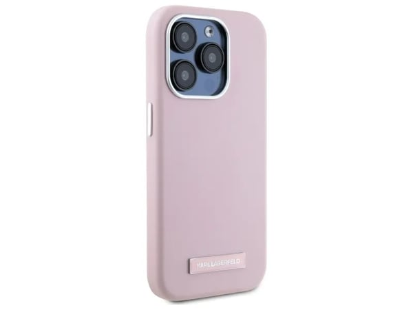Karl Lagerfeld Karl Lagerfeld KLHMP15XPGMSRPP iPhone 15 Pro Max 6.7" pinkki/pinkki kovakotelo FW Metal Plate MagSafe
