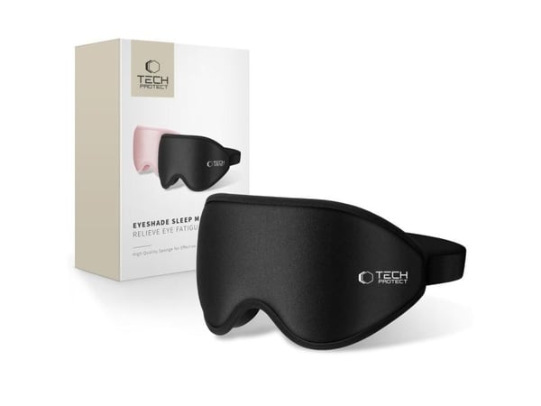 TECH-PROTECT EYESHADE sömnmask matt svart