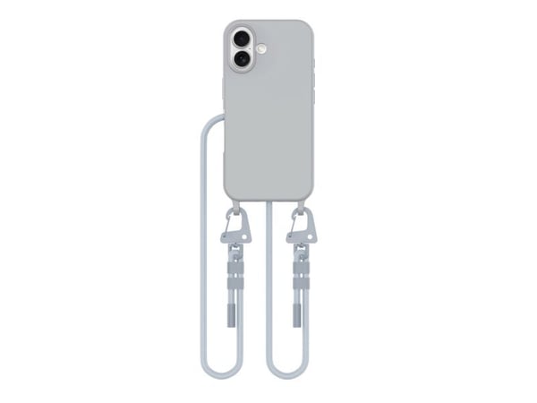 Tech-Protect MagNecklace MagSafe iPhone 16-etui - grå