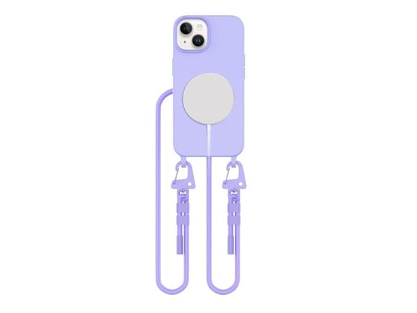 Tech-Protect MagNecklace MagSafe-deksel for iPhone 14 - lavendel