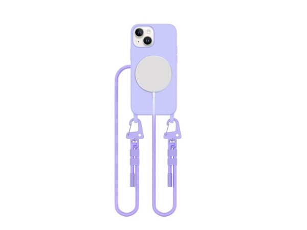 Tech-Protect MagNecklace MagSafe-etuiet til iPhone 13 MINI - lavendel