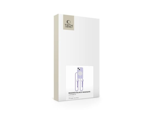 Tech-Protect MagNecklace MagSafe-etuiet til iPhone 13 MINI - lavendel