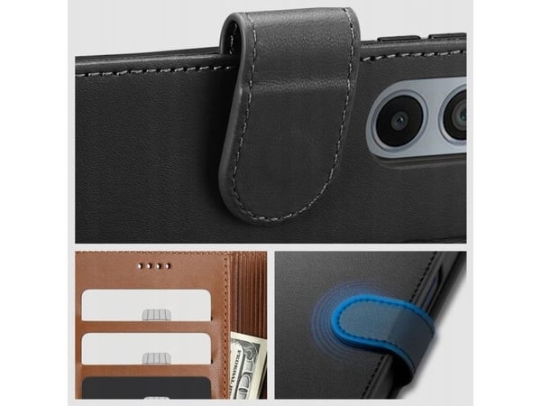Tech-Protect TECH-PROTECT WALLET MOTOROLA EDGE 50 NEO BLACK