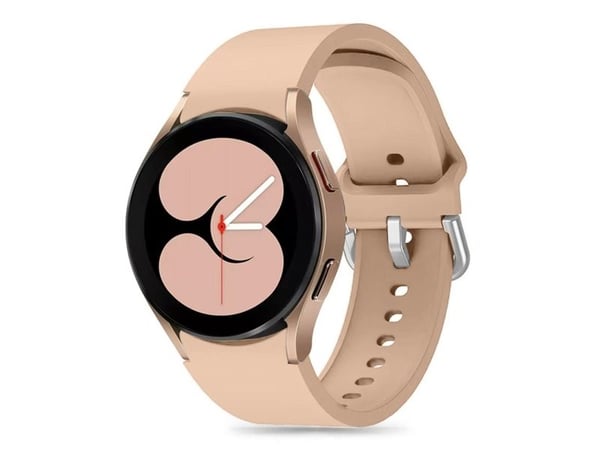 Tech-Protect TECH-PROTECT SILICONE SAMSUNG GALAXY WATCH 4 / 5 / 5 PRO / 6 / 7 / FE CAFFE LATTE