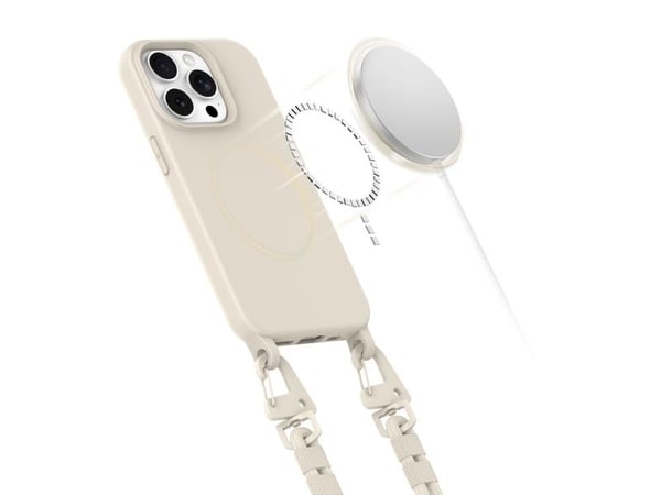 Tech-Protect TECH-PROTECT MAGNECKLACE MAGSAFE IPHONE 15 PRO COSMIC LATTE