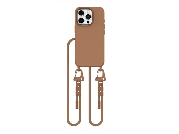 Tech-Protect MagNecklace MagSafe-deksel til iPhone 16 Pro Max - brun