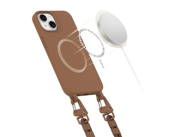 Tech-Protect TECH-PROTECT MAGNECKLACE MagSafe iPhone 14 sjokoladebrun