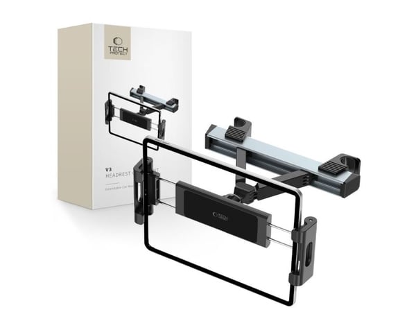 Tech-Protect V3 Headrest Car Mount - musta