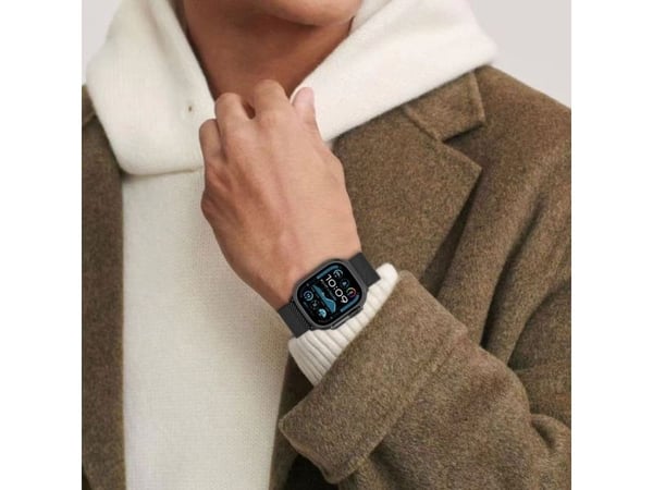 Tech-Protect MILANO Apple Watch 6 / 7 / 8 / 9 / 10 / SE / ULTRA 1 / 2 (44 / 45 / 46 / 49 mm) svart