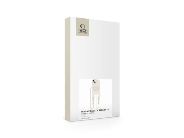 Tech-Protect MagNecklace MagSafe-suojus iPhone 14:lle – beige