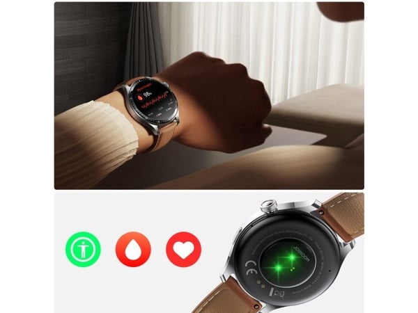 Joyroom smartwatch med telefonsvararfunktion - silver