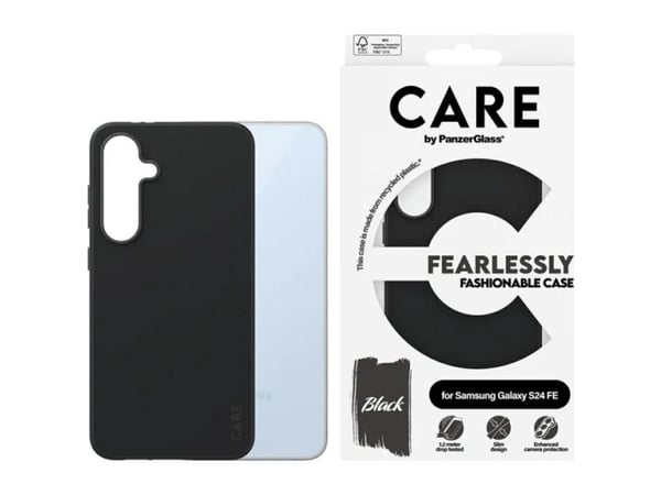 CARE by PanzerGlass Fearlessly - Bagsidecover til mobiltelefon - lajittelu - Samsung Galaxy S24 FE:lle